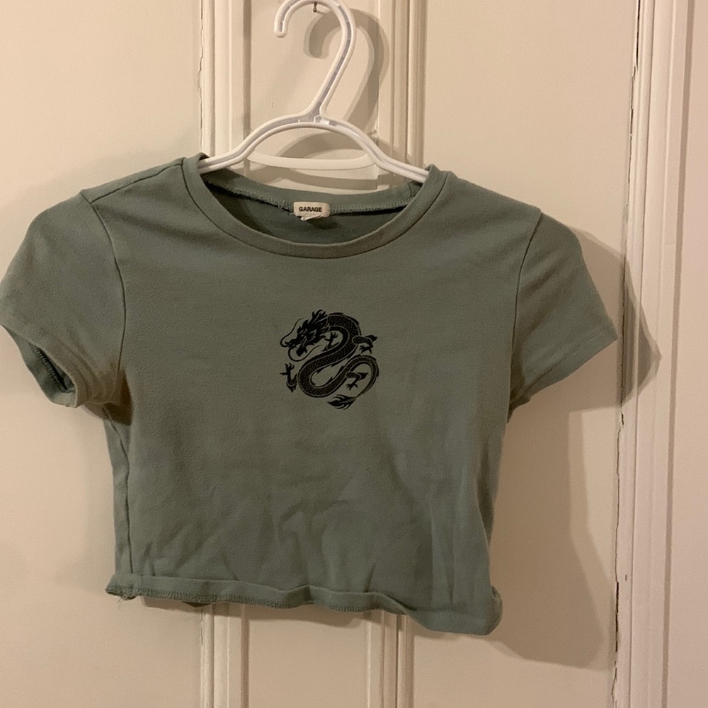 Garage crop top